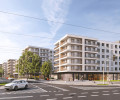 Nowe osiedle z zielenią we Wrocławiu