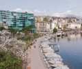 Nowe oblicze nabrzeża jeziora Lugano.