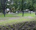 Park w Namysłowie po rewitalizacji