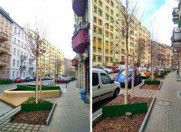 Modernizacja ulicy Daszyńskiego we Wrocławiu to fragment modelowego projektu przystosowania miasta do zmian klimatu poprzez zastosowania rozwiązań opartych na naturze. Inwestycja została zrealizowana w oparciu o projekty biur pod kierunkiem Dworniczak AK