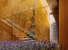 Gdzie szukać najlepszych przykładów architektury i wnętrz? Barcelońska organizacja FAD kolejny raz ogłosiła finalistów i zwycięzców konkursu architektury i wnętrz - Premios FAD de Arquitectura e Interiorismo 2014. Wśród finalistów instalacja z lawendą.