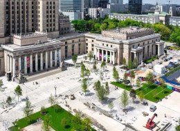 Warszawa rozpoczyna kolejny etap programu Nowe Centrum Warszawy. Miasto planuje przebudowę przestrzeni wokół Pałacu Kultury i Nauki