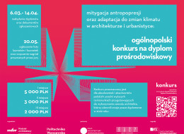 Konkurs przeznaczony jest dla absolwentek i absolwentów polskich uczelni wyższych na kierunkach przygotowujących do wykonywania zawodu architekta, którzy obronili swoje prace dyplomowe w 2022 roku.