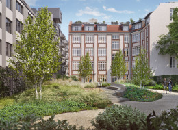 W centrum Wrocławia powstaje zespół mieszkaniowy, w którym kluczową rolę odgrywa rozbudowany system zieleni