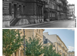 Ulica Moniuszki, dawniej nazywana pasażem Meyera, jest jednym z ciekawszych przykładów historycznej architektury Łodzi. Powstała w 1885 r. jako prywatna inwestycja Ludwika Meyera, przemysłowca, który planował stworzenie ekskluzywnej przestrzeni mieszkalnej dla wyższych urzędników guberni. Teraz jest bezpiecznym i przyjaznym mieszkańcom pełnym zieleni woonerfem.