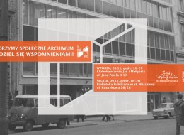 Tu było tu stało oraz  Stowarzyszenia Masław poszukują wspomnień dotyczących ciekawych stołecznych budynków, zabytków, miejsc, których już nie ma lub zostały przekształcone. Szukają archiwalnych fotografii tego co było i stało. Chcą w ten sposób oddać głos warszawiakom, by tym razem z ich perspektywy spojrzeć na warszawskie budynki i przestrzenie, których albo już nie ma, albo bardzo się zmieniły, nie tylko pod względem architektonicznym, ale także pełnionych funkcji.