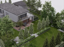 W projekcie Studio.Ogrodów nowoczesność spotyka się z naturą w najbardziej subtelny sposób. Ogród otaczający dom w Lublinie staje się nie tylko tłem dla architektury, lecz jej dopełnieniem