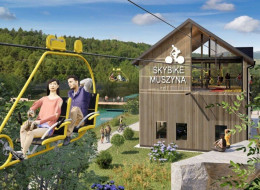 W Parku Rodzinnym Baszta powstaje Sky Bike – pierwszy w Polsce kompleks podniebnego roweru