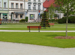 Bojanowo jest niewielkim miasteczkiem oddalonym 20 km od Leszna, a jego cechą charakterystyczną jest sporej wielkości rynek, który już od lat 60. XX w. był pełnym zieleni skwerem. Przeprowadzona niedawno rewitalizacja podtrzymała ten wyznacznik, wprowadzając do bojanowskiego rynku jeszcze więcej nasadzeń i rewidując te istniejące do tej pory. Rewitalizacja rynku w Bojanowie zrealizowana została we współpracy kilku podmiotów, wśród których wymienić należy lidera w postaci Konsorcjum firm Zakład Robót Ogrodniczych „Spiraea” Renata Przybylska z Leszna i partnera – firmę Marcina Matuszewskiego GRANITLUX Centrum Kamienia i Klinkieru.