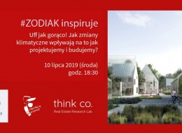 10 lipca 2019 o godz. 18.30 w Warszawskim Pawilonie Architektury Zodiak (Pasaż Stefana Wiecheckiego 