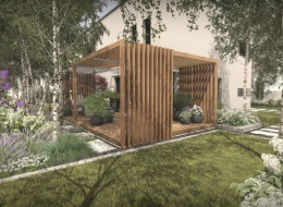 W podwarszawskiej Nowej Wsi powstała przestrzeń, która zachwyca subtelnym połączeniem nowoczesnej architektury z naturalnym pejzażem.