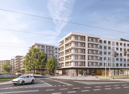 We Wrocławiu planowana jest realizacja nowego osiedla mieszkaniowego z funkcjami handlowymi. Projekt autorstwa wrocławskiej pracowni AP Szczepaniak zakłada rewitalizację poprzemysłowego terenu poprzez jego kompleksowe zagospodarowanie.