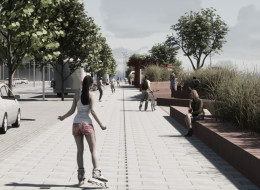 Szczecin planuje rozległą rewitalizację nabrzeża przy Bulwarach Chrobrego, czyli w jednej z najbardziej reprezentacyjnych części miasta. W ramach porozumienia między miastem a spółką Żegluga Polska, miasto przejmie tereny od spółki za kwotę 3,5 mln złotych, stając się jednocześnie pełnym ich właścicielem. Szacowany koszt całego przedsięwzięcia to około 100 mln zł, miasto nie posiada jeszcze pewnych źródeł finansowania, a sam proces projektowania może zająć kilkanaście miesięcy. Wstępną koncepcję rewitalizacji przygotowała pracownia architektoniczna Projektownia.