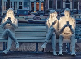 Bridge - Gali Lucas wykonała zaskakującą rzeźbę z okazji Amsterdam Light Festival 2018.
