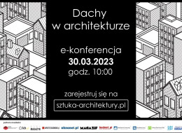 Dach to najwyższa część budynku, której zadaniem jest przykrycie i osłanianie go przed wpływami atmosferycznymi.  W dzisiejszej architekturze jest on jednak także ważnym elementem wyrazu architektonicznego budynku. O architektonicznych oraz technicznych wyzwaniach związanych z projektowaniem tej części budynku porozmawiamy w trakcie naszej e-konferencji 