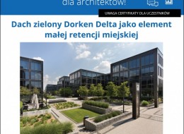 Zazielenienie dachu nad garażem, wiatą lub domem mieszkalnym z możliwością wykorzystania go jako tarasu – taki wybór stwarzają nam zielone dachy. Dzięki wysokiej retencji wody, zatrzymanych zostaje do 80% rocznej ilości opadów. Woda wyparowuje, dostaje się w postaci pary wodnej do atmosfery, a tym samym z powrotem do obiegu wody.