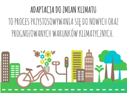 Opracowania planów adaptacji do zmian klimatu w miastach powyżej 100 tys. mieszkańców.