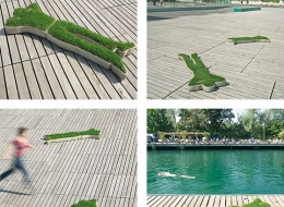 W niecodzienny sposób designerzy postanowili pokazać związek człowieka z naturą.