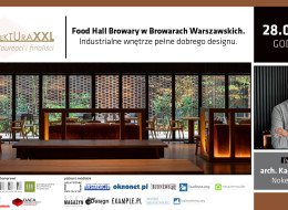 Food Hall Browary to wyjątkowe miejsce na gastronomicznej mapie Warszawy. Nowoczesny street food premium w zabytkowej przestrzeni ceglanych kolebek znajduje się w dawnej leżakowni mieszczącej się w kompleksie mixed use - Browarach Warszawskich. Zapraszamy na prezentację wnętrza w ramach cyklu Finaliści i laureaci Plebiscytu Polska Architektura XXL. Porozmawiamy z autorem projektu Karolem Pasternakiem z pracowni NOKE Architects, który opowie o realizacji, innych ciekawych wnętrzach i planach na przyszłość. Widzimy się 28 września 2022 o godz. 11:00. Zapisz się już teraz. 