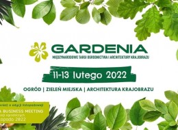 Edycja wiosenna Międzynarodowych Targów Ogrodnictwa i Architektury Krajobrazu GARDENIA 2022, odbędzie się w dniach 11-13 lutego pod hasłem przewodnim: „Bezpieczny wypoczynek w zieleni”. Edy-cja połączona będzie z Wiosennym Targiem Ogrodniczym skierowanym do szerokiej publiczności, da-jącym możliwość zakupu roślin, akcesoriów i dekoracji do domu, ogrodu, na balkon czy taras. 