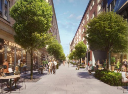 Jednym z najnowszych projektów programu Nowe Centrum Warszawy, realizowanym w stolicy od 2019 r., jest rewitalizacja ulicy Chmielnej. Przedsięwzięcie to ma na celu przekształcenie śródmiejskiej arterii w miejsce pełne zieleni, bezpieczne dla pieszych i przyjazne dla mieszkańców. Cały projekt Zielona Chmielna wynika z konkursu architektonicznego, który został rozstrzygnięty przez ratusz w 2021 roku. Autorem zwycięskiego projektu jest Studio RS Architektura Krajobrazu.
