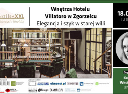 Villatoro to butikowy hotel zlokalizowany w zabytkowej, secesyjnej willi w Zgorzelcu, tuż przy moście granicznym. Budynek został zrewitalizowany oraz zaadaptowany do nowych funkcji z zachowaniem historycznego charakteru obiektu. Wnętrze hotelu jest bardzo eleganckie a na uwagę zasługują współczesne dodatki. Zapraszamy na prezentację zwycięskiego projektu w kategorii wnętrza publiczne w głosowaniu publiczności Plebiscytu Polska Architektura XXL 2021 w ramach cyklu Finaliści i laureaci Plebiscytu Polska Architektura XXL.