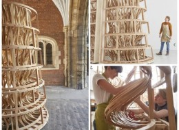 Rękodzieło można podziwiać na festiwalu Clerkenwell Design Week w bramie historycznego Muzeum Zakonu św. Jana w Londynie w dniach 19-21 maja 2015 r. Projekt powstał we współpracy ze Stowarzyszeniem Handlowym Amerykańskiego Przemysłu Drewna Liściastego (AHEC). 