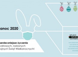 Zdrowej i spokojnej Wielkanocy 2020 od Grupa Sztuka Architektury.