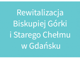 Urząd Miejski w Gdańsku ogłosił konkurs na opracowanie koncepcji urbanistyczno-architektonicznej zagospodarowania przestrzeni publicznej przy ul. Biskupiej w ramach projektu 