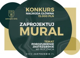 Do 22 maja można zgłaszać prace na konkurs ogłoszony przez miasto Jastrzębie Zdrój. Przedmiotem konkursu jest projekt murala.