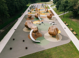 Nowa odsłona Kovo 11 Park w Kownie udowadnia, że współczesny park miejski może być czymś więcej niż tylko zieloną enklawą wśród bloków.