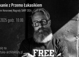 Honorowa Nagroda SARP to najwyższe wyróżnienie przyznawane polskim architektom za całokształt twórczości. W 2024 nagroda trafiła do architektów ze Śląska: Przema Łukasika i Łukasza Zagały z pracowni Medusa Group. O podejściu do architektury, nagrodzie, dorobku pracowni i planach na przyszłość porozmawiamy z Przemo Łukasikiem. Zapraszamy na wywiad online z architektem, który odbędzie się 28 stycznia 2025 o godz. 10:00. Aby wziąć udział w spotkaniu wystarczy zarejestrować się.
