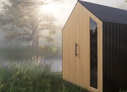 Studio projektowe Smart Design stworzyło 5 autorskich kolekcji domków ogrodowych, skierowanych do klientów, którzy dbają o design oraz jakość otoczenia, w którym spędzają najwięcej czasu