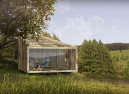 Głównymi założeniami projektu małego domu w Potoczku był minimalizm, zrównoważony rozwój oraz użycie ekologicznych materiałów. Inicjatorką projektu jest Weronika Siwiec.