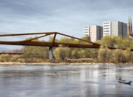 Projektowana w Warszawie przeprawa przez Wisłę będzie jednym z najdłuższych mostów pieszo-rowerowych na świecie. Ma stanowić nowe połączenie spacerowe pomiędzy Bulwarami Wiślanymi, a praskim brzegiem