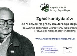 Zapraszamy do udziału w konkursie na nagrodę im. Jerzego Regulskiego na najlepsze projekty urbanistyczne w Polsce.