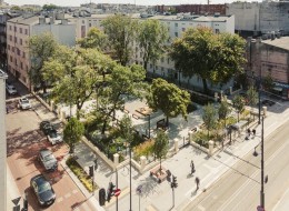 Park kieszonkowy zamiast dzikiego parkingu – niezwykła metamorfoza w Łodzi