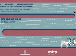 Międzynarodowe Targi Poznańskie, Stowarzyszenie Architektów Polskich Oddział Poznań (SARP) oraz Wielkopolska Okręgowa Izba Architektów RP ogłaszają studencki konkurs architektoniczny studialno-koncepcyjny, jednoetapowy „UWOLNIĆ BOGDANKĘ”. Konkurs adresowany jest do studentów uczelni kształcących na kierunkach architektura oraz architektura krajobrazu.