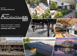 Co działo się na polskiej scenie architektonicznej w 2021 roku? Które realizacje pozostawią swój trwały ślad w polskiej przestrzeni? Które wnętrza wzbudziły najwięcej emocji? Grupa Sztuka Architektury zaprasza do udziału w czternastej edycji Plebiscytu Polska Architektura XXL, którego celem jest wspólne architektoniczne podsumowanie minionego roku oraz wyróżnienie najciekawszych realizacji. Propozycje można zgłaszać w trzech kategoriach: kubatura, wnętrza i krajobraz. Na zgłoszenia czekamy do 14 lutego 2022.