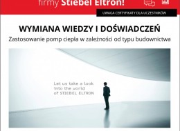 Zapraszamy na kolejne webinarium firmy Stiebel Eltron, podczas którego przedstawimy w wielkim skrócie propozycje rozwiązań systemowych dla każdego typu budownictwa. Można powiedzieć, że jest to skrót naszych wcześniejszych szczegółowych spotkań. Uporządkujmy to sobie. Spotkanie odbędzie się 07 września 2021 o godz. 11:00. Aby wziąć w nim udział wystarczy się zarejestrować.