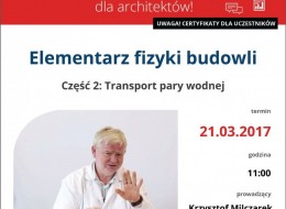 Zapraszamy na bezpłatne szkolenie dla architektów.
Firma: Balex Metal