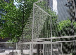 Rzeźba w przestrzeni publicznej nosząca nazwę Drawing Lines została zaprezentowana na Aha! Festiwalu Światła 2014.