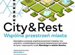 Polbruk zaprasza do udziału w II edycji konkursu CITYandREST. Wspólna Przestrzeń Miasta. Tegoroczne zadanie to projekt wspólnej, bezpiecznej przestrzeni miejskiej, wypełnionej zielenią, małą architekturą oraz strefami wypoczynku w duchu woonerf w Skawinie
