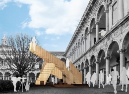 Już 7 kwietnia AHEC zaprezentuje nową odsłonę surrealistycznej instalacji Endless Stair na targach FuoriSalone w Mediolanie 