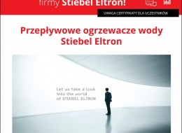 Już 7. webinarium firmy Stiebel poświęcone będzie ogrzewaczom wody. Zapraszamy do rejestracji.