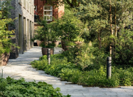W centrum amsterdamskiej dzielnicy Oud-Zuid, gdzie położony jest elegancki kompleks apartamentów Valerius, powstał nowy park kieszonkowy. Lokalizacja nowej przestrzeni jest ograniczona przez kilka ulic: Valeriusstraat, Valeriusplein i Lassusstraat. Wyburzenie starej Kliniki Valerius stworzyło okazję do połączenia gęstej zabudowy miasta z zieloną strefą relaksu. Projekt parku kieszonkowego Valerius powstał w pracowni DELVA.