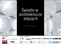 Nie od dziś wiadomo, że światło ma znaczący wpływ na nasz nastrój, wizualną percepcję budynku oraz na bilans energetyczny budynku. 15 grudnia 2022 odbyła się druga edycja e-konferencji Światło w architekturze. W trakcie spotkania poddaliśmy analizie wszystkie aspekty właściwego korzystania ze światła. Posłuchaj wykładów naszych prelegentów.