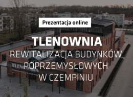 Od początku XX w. w miejscowości Czempiń stały zabudowania fabryki tlenu należące do Antoniego Jezierskiego. Mimo ciekawej historii pofabryczne budynki popadały w ruinę. W ostatniej chwili lokalne władze postanowiły zachować jednak ten historyczny obiekt. Projekt adaptacji przygotowała Pracownia Projektowa J.P. Woźny. Tak powstało Centrum Aktywizacji Społecznej Tlenownia. Oddany do użytku w sierpniu 2021 roku kompleks, pełni funkcje społeczne i kulturalne. W ramach cyklu Nowe Realizacje zapraszamy na prezentację obiektu, która odbędzie się 20 kwietnia 2022 o godz. 11:00. Spotkanie online poprowadzi autor projektu Przemysław Woźny. Udział bezpłatny. Zapisz się już teraz.