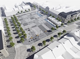 Rozstrzygnięto konkurs na opracowanie koncepcji urbanistyczno - architektonicznej przywrócenia historycznego charakteru XIII - wiecznego zabytkowego Rynku jędrzejowskiego jako przestrzeni integracji społeczności lokalnych w miejsce obecnego ronda komunikacyjnego.