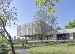 Rewitalizacja Luxe Lakes CPI Island w chińskim Chengdu objęła rozległy zespół dawnych willi pokazowych